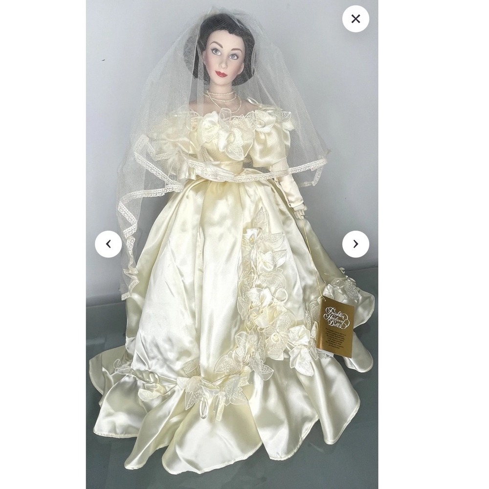 Seymour Mann Collector Doll Vintage Cream Scarlett O'Hara GWTW Limited Edition
